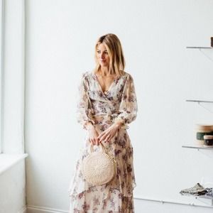 loveshackfancy alex skirt and domino wrap top two piece set